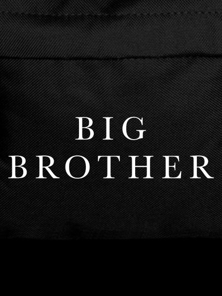 Big Brother Lettering White Big Brother