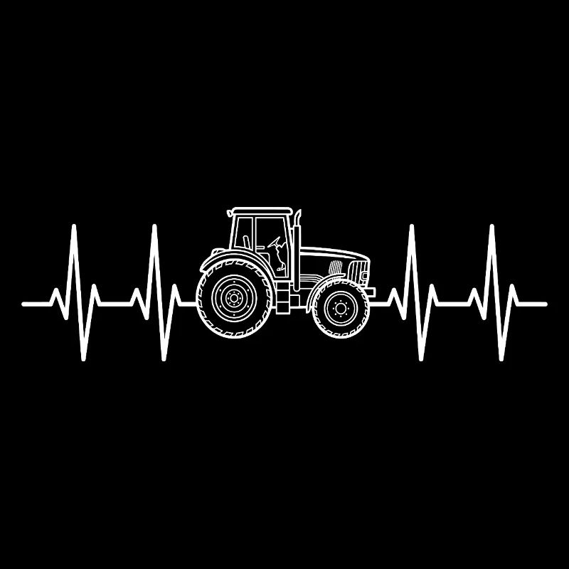 Agricultural Tractor Heartbeat Pulse