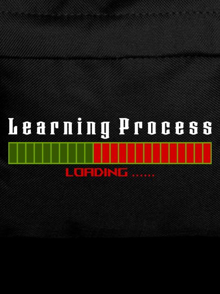 Learning Process Loading black shirt