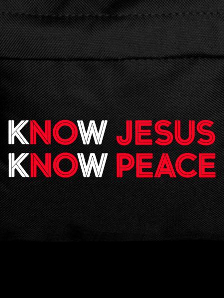 Know Jesus Know Peace Motiv