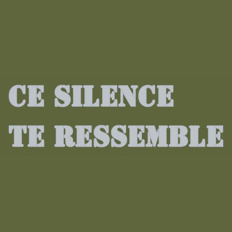 THIS SILENCE IS LIKE YOU