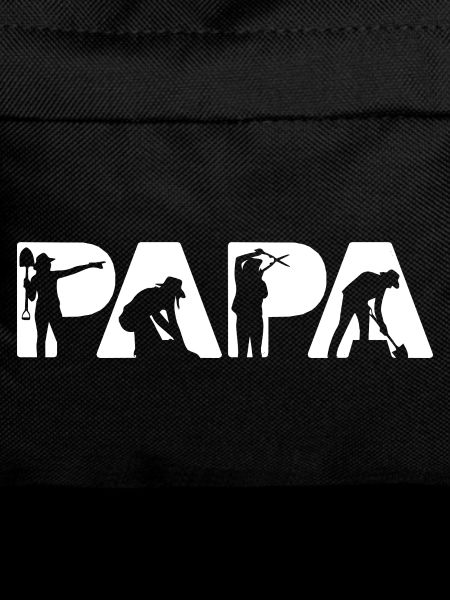 Papa Landscaping Gardener Silhouette Design