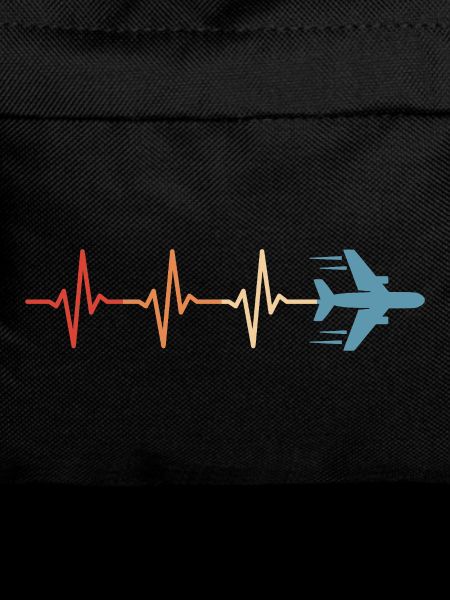 Airplane Heartbeat Pilot Aviation Aviator