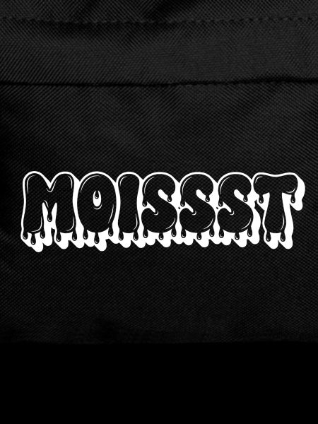 Feuchter tropfender Text