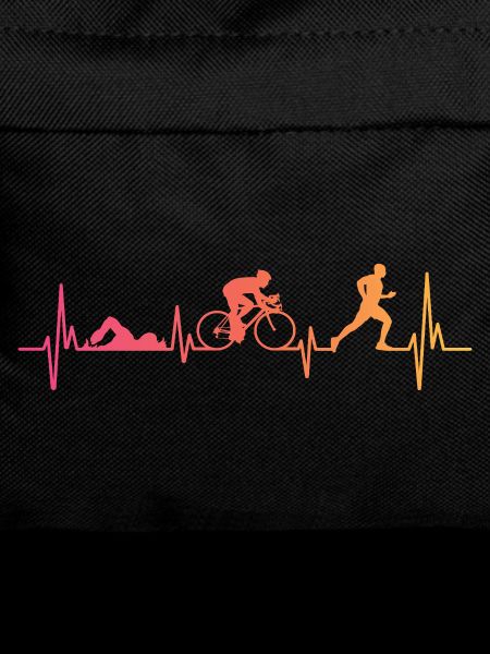 Triathlon Sunset Heartbeat Triathlete