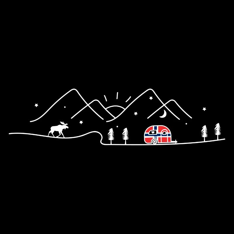 Norwegen Camping Wohnwagen Norway Design