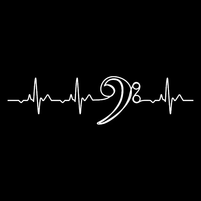 Clé de Fa Heartbeat Mélomane