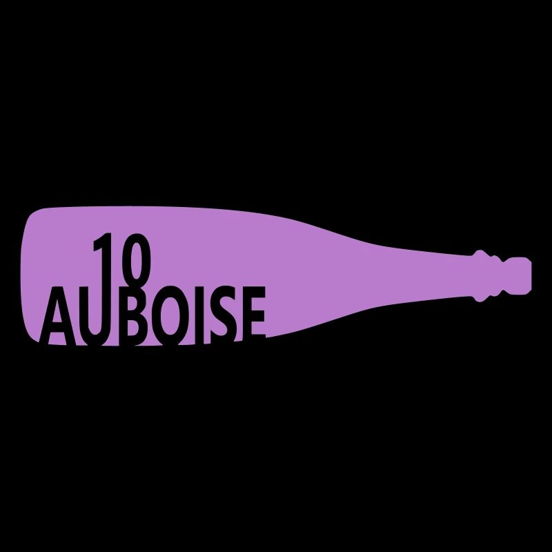 Bottle of sparkling wine dawn