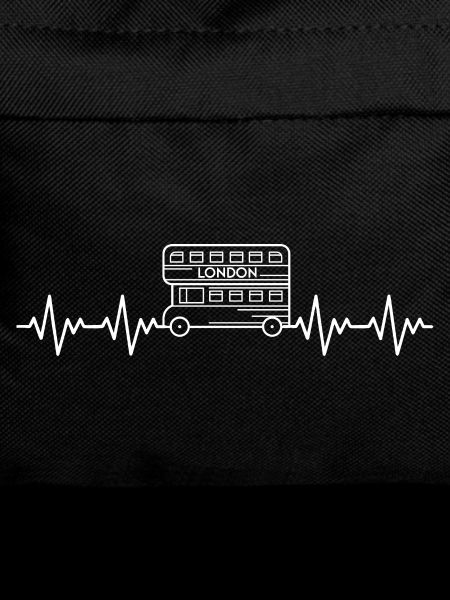 London Doppedecker Bus ECG Heartbeat
