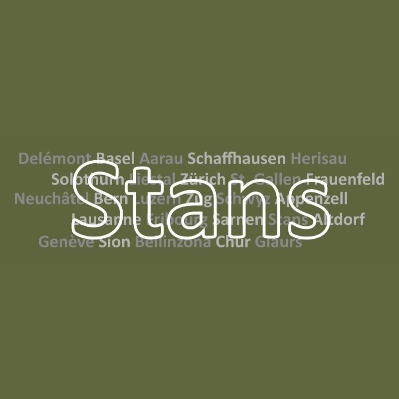 Schweizer Städte Stans