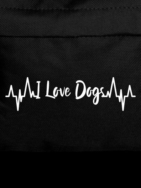 I love dogs' heartbeat