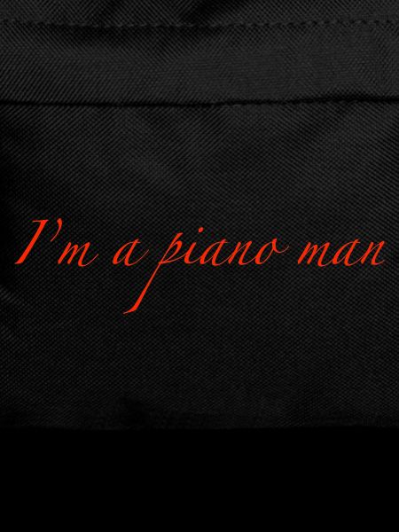 I'm a piano man