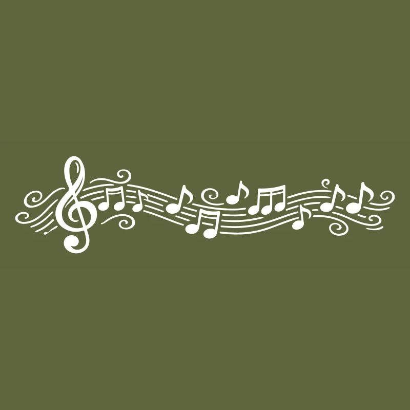 Notes musicales Clés de mélodie