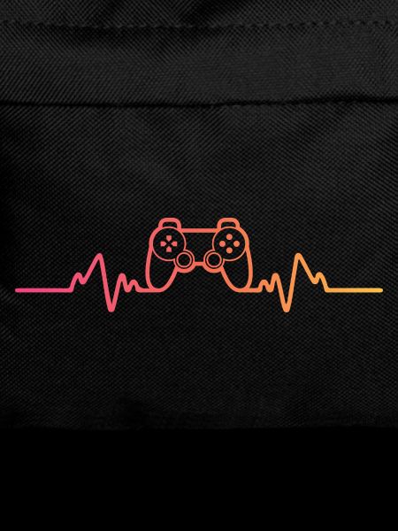 Gamer Sunset Heartbeat Gaming