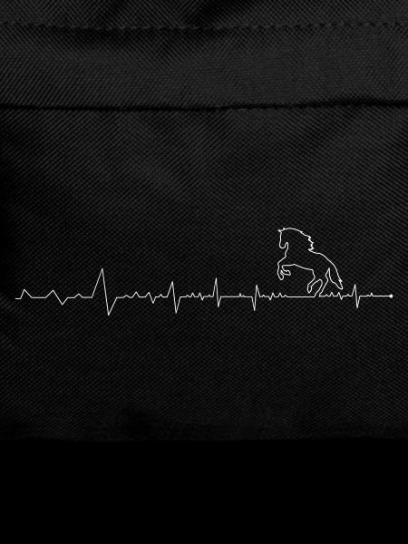 Heartbeat Jumping Horse Graphic