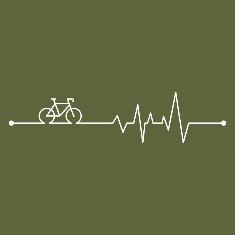 Cycling Pulse Bicycle Graphic