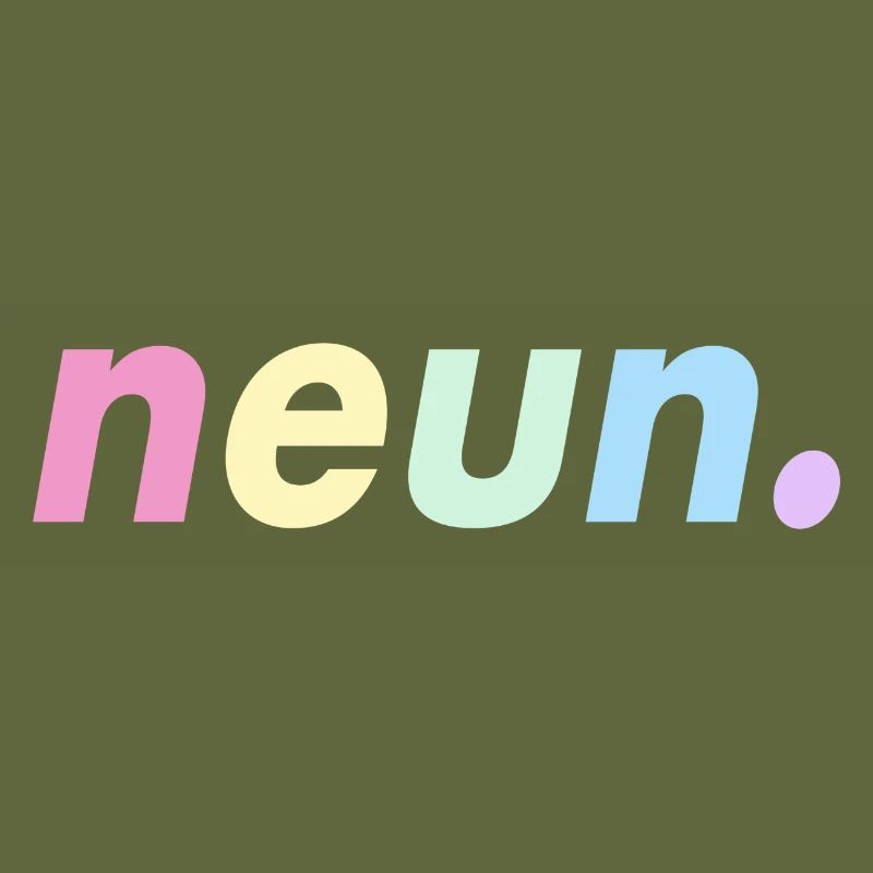 9. Geburtstag Geschenkidee Neun