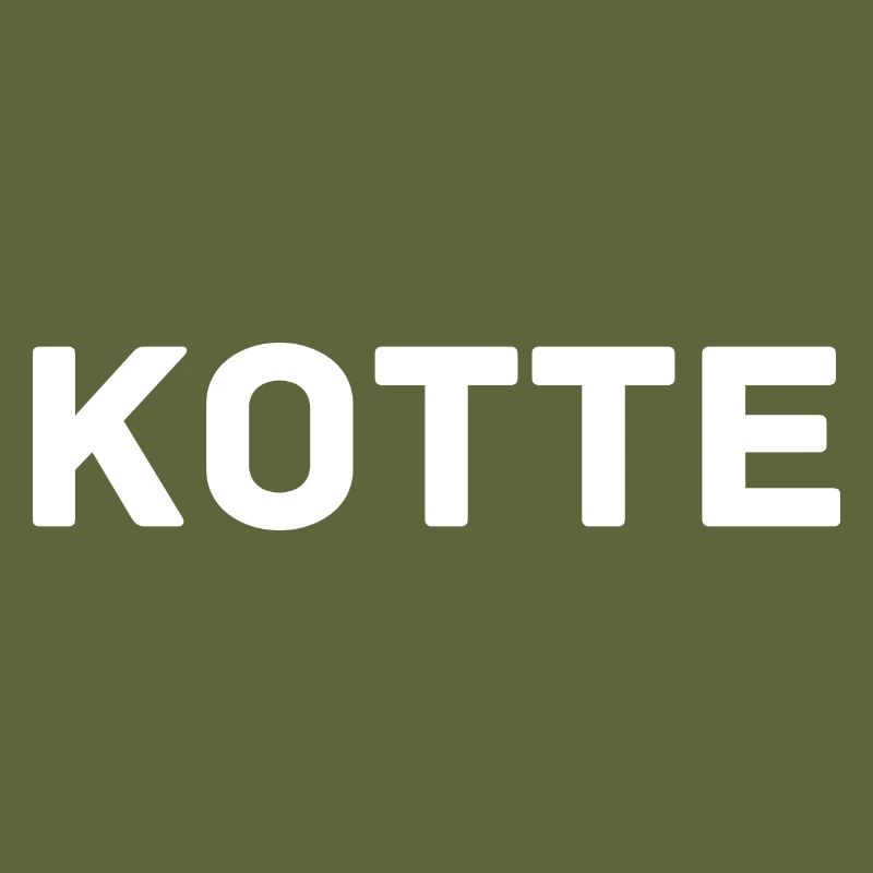 Kotte est votre nom Original Oldschool 90s
