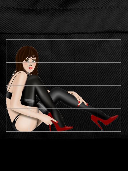 sexy lady behind bars