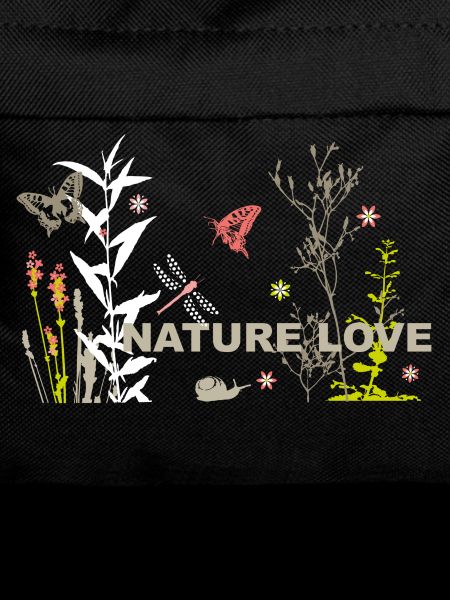 Nature Love Meadow with Insects