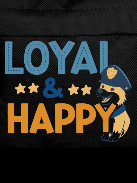 Loyal & Happy Chien Policier