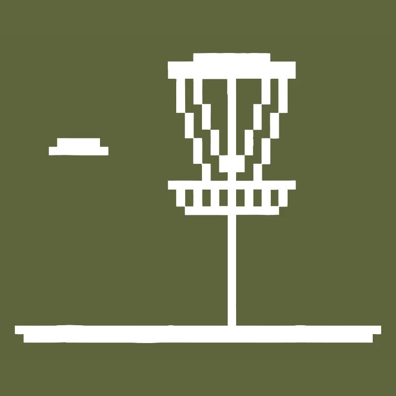 Pixel Leuchtturm-Silhouette