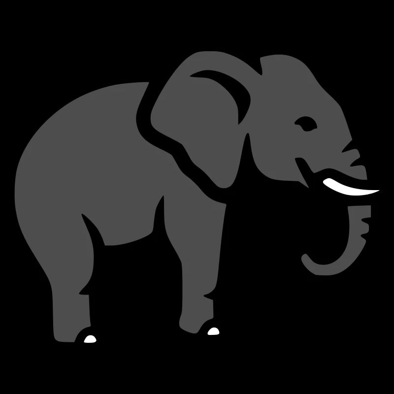 Elephant Silhouette Africa Animal