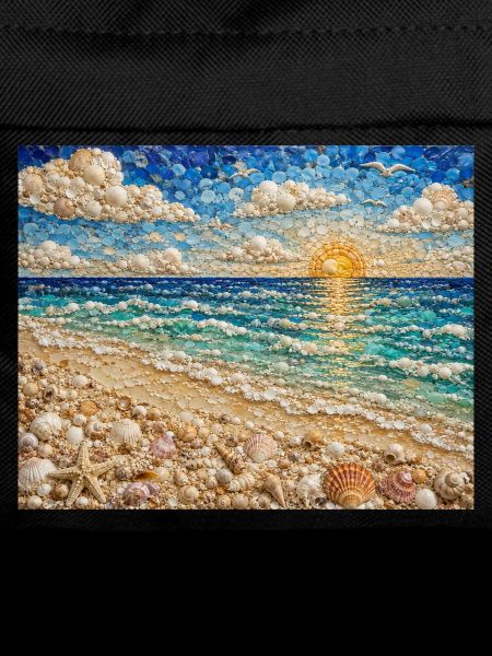 Shell Mosaic Beach Sunrise