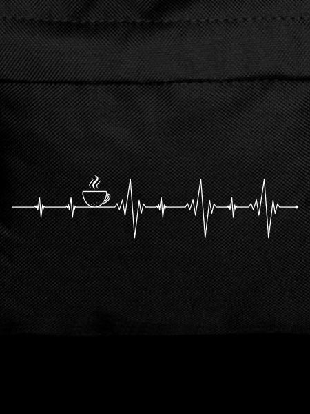 Coffee Pulse Line Art