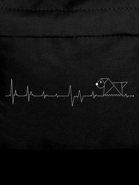 Heartbeat Origami Dog