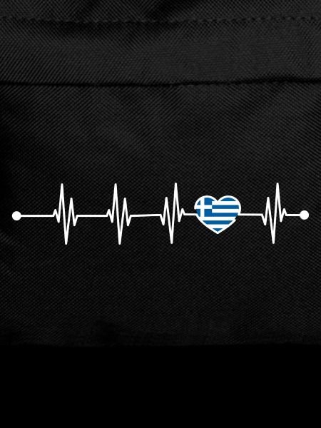 Heartbeat greece flag