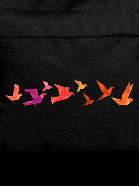 Origami Vogelzug (rot)