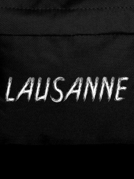 Lausanne Brush Script Emblem