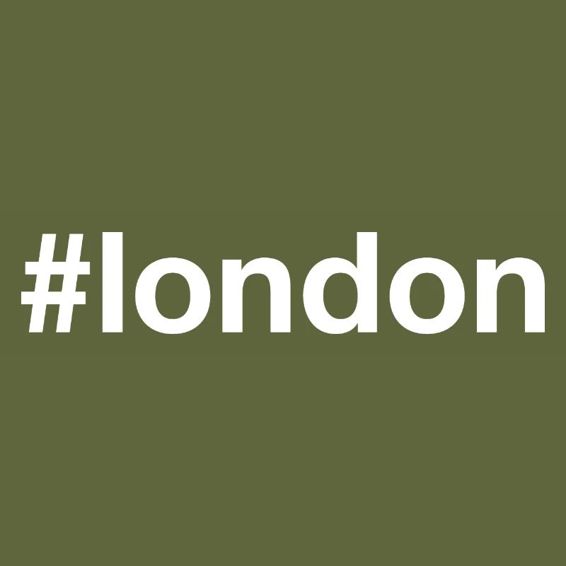 LONDRES, Angleterre, Royaume-Uni, Hashtag