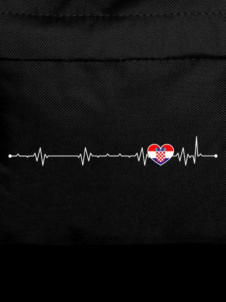 Croatian Heartbeat Flag