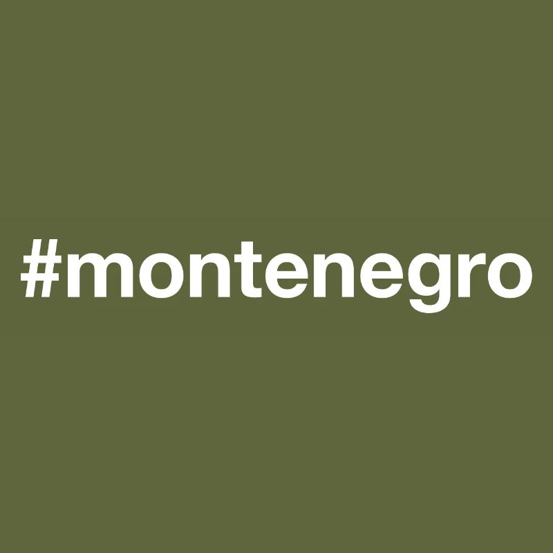 MONTÉNÉGRO Hashtag