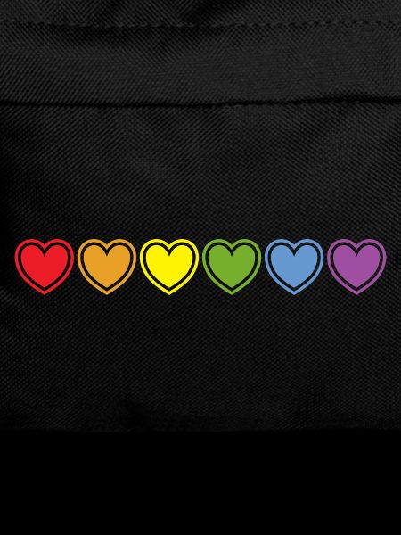 Regebogen Hearts for Gay Pride