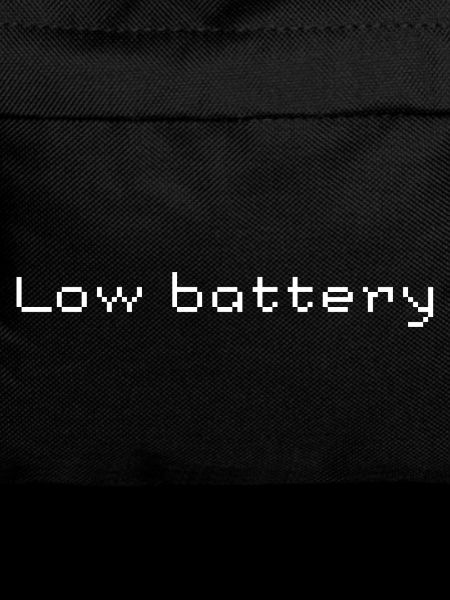 Low Battery Display Design