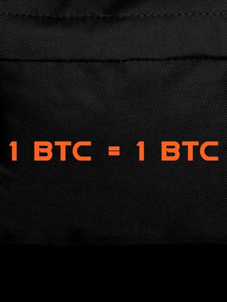 1 BTC = 1 BTC