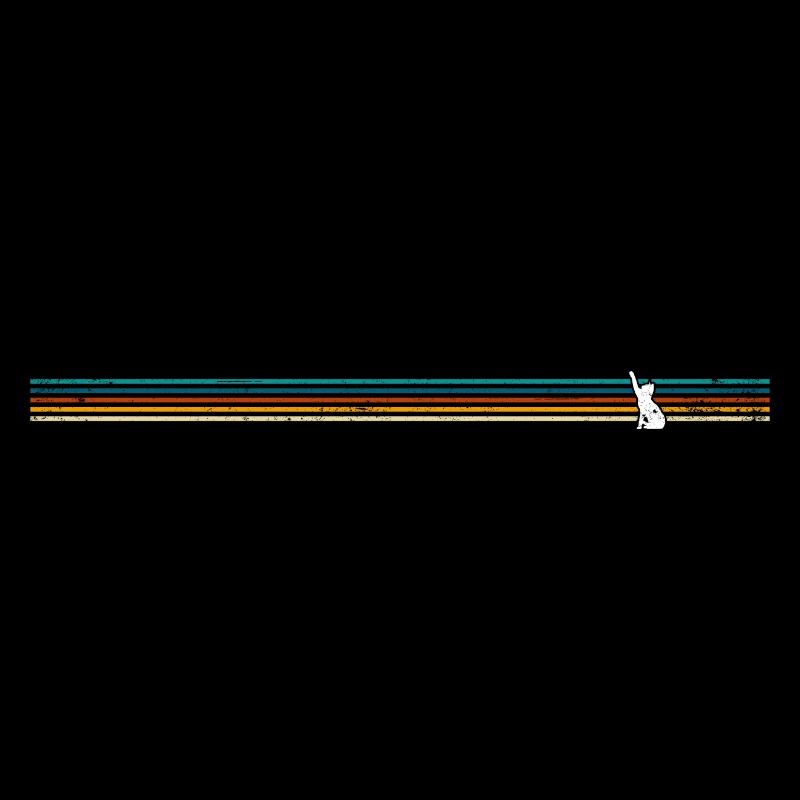 Silhouette de lapin rayé