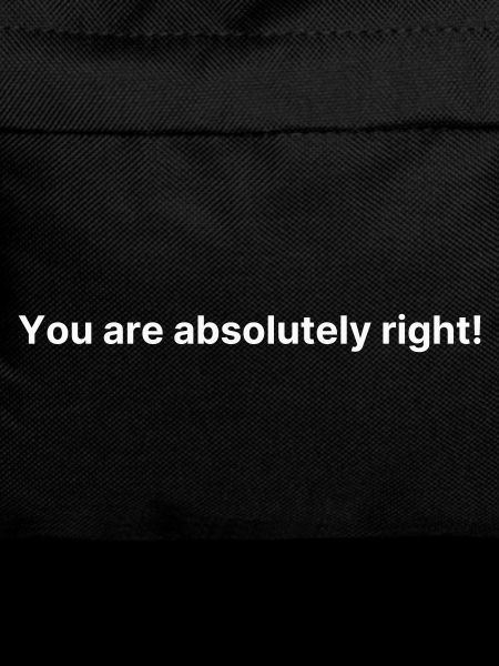 You are absolutely right!