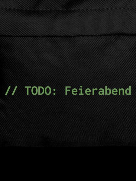 // TODO: Feierabend – Programmierer Shirt