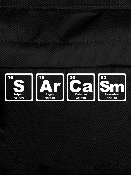 SARCASM PERIODIC TABLE
