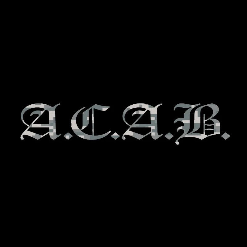 ACAB digital camouflage