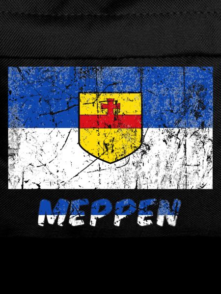 Stadtfahne Meppen city flag drapeau flag