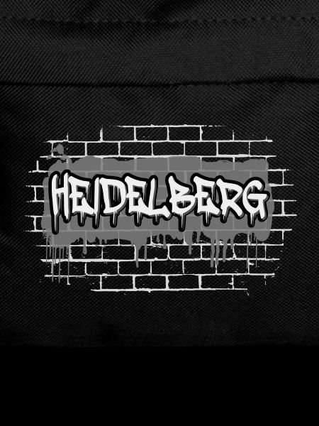 Heidelberg Graffiti with Wall Background