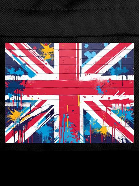 British Flag Graffiti Art