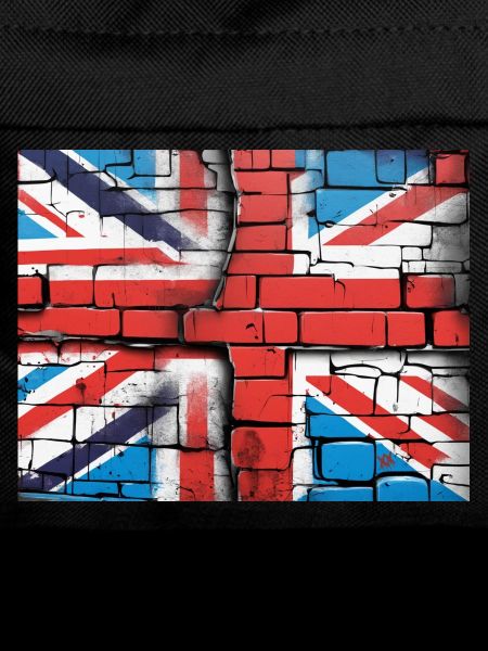 Britische Flagge Graffiti Kunst