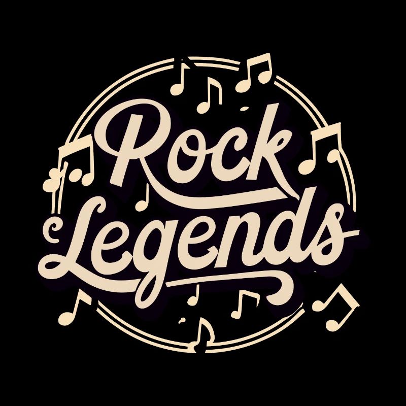 Rock Legends Rock And Roll Music Lovers