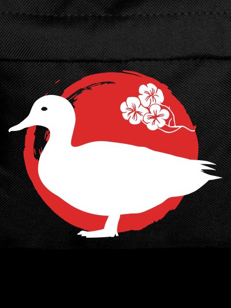 Duck Silhouette Japanese